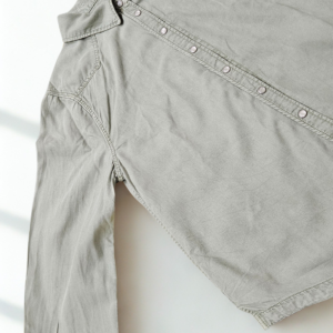 Mid-Wash Core Denim Shirt - Women's - Image 4
