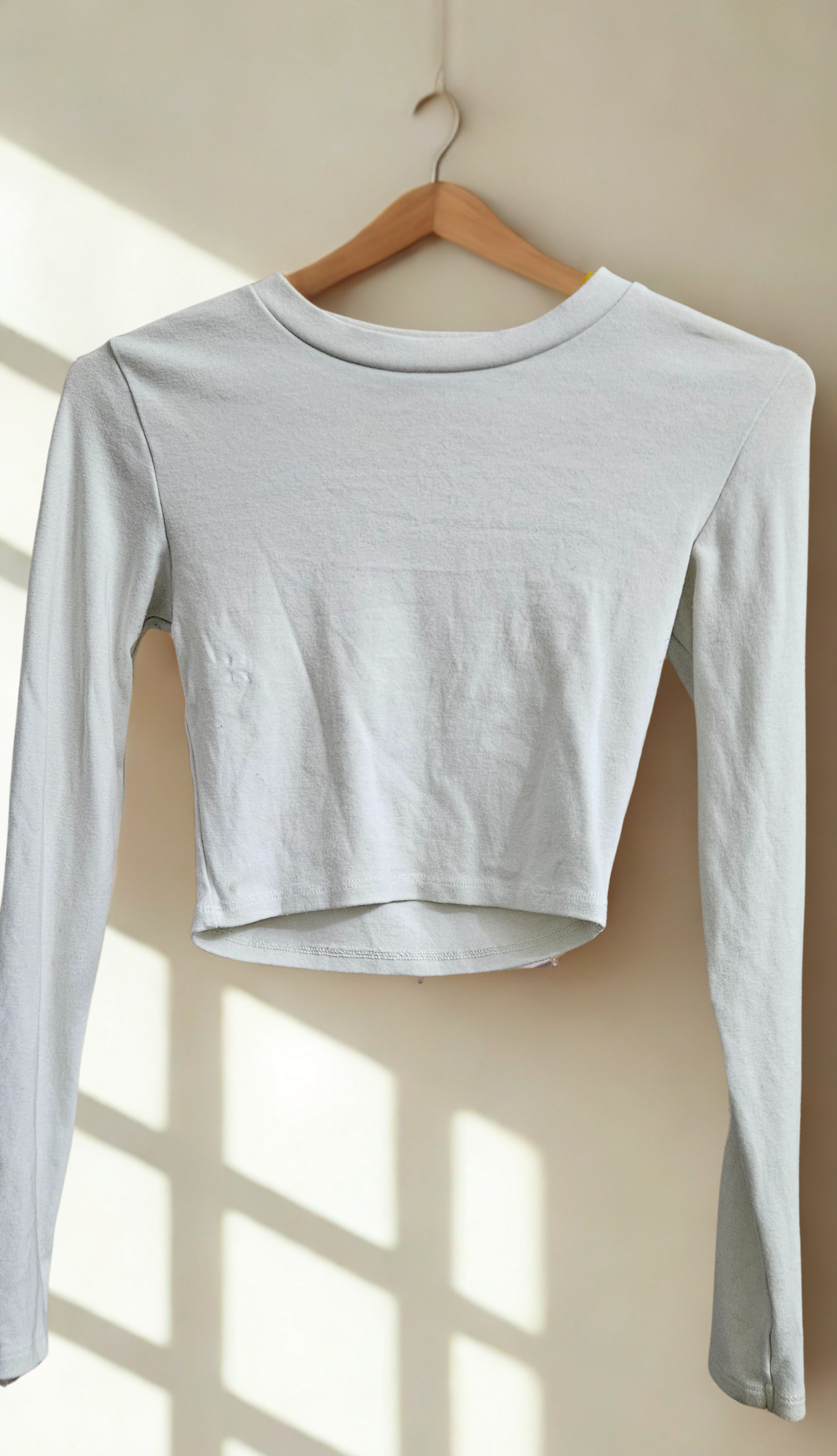 Fitted Ribbed T-shirt - Image 5