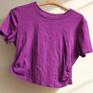 Fitted Ribbed T-shirt - Image 4