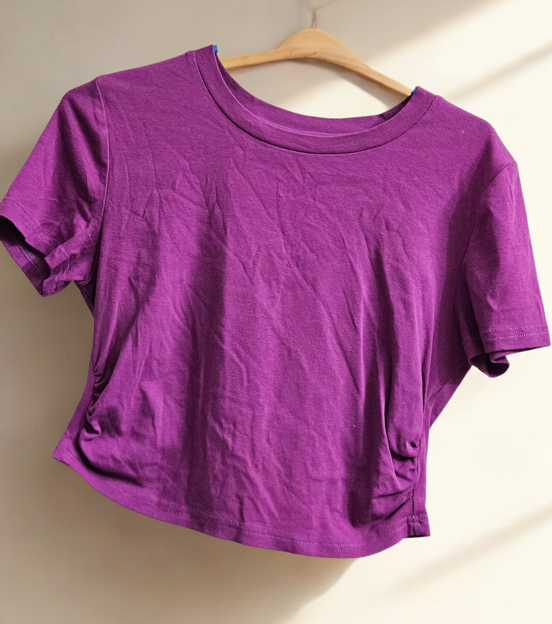 Fitted Ribbed T-shirt - Image 4