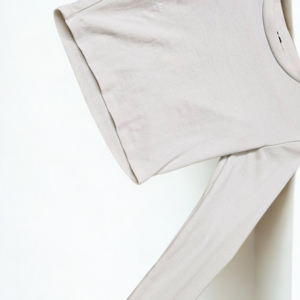 Fitted Ribbed T-shirt - Image 3