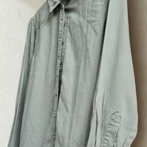 Mid-Wash Core Denim Shirt - Women's
