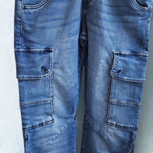 Men's Cargo Jeans - Loose Fit