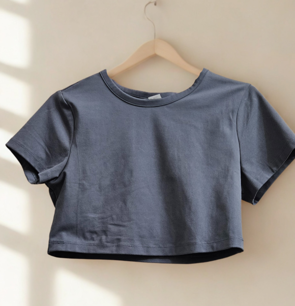Fitted Ribbed T-shirt